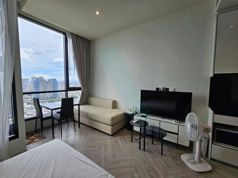 For Rent Condo CHAPTER CHAROENNAKHORN-RIVERSIDE Building B, Floor 25,Studio, Room size 26 sqm