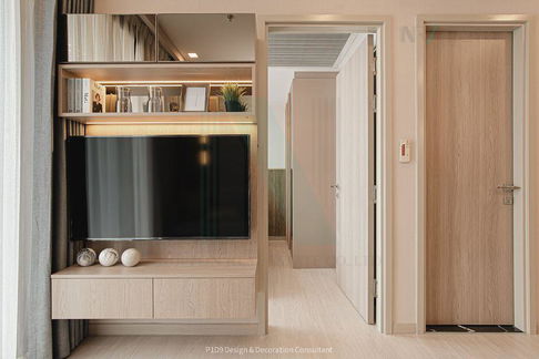 📣Nice room!📣 For Rent Condo ONE9FIVE ASOKE - RAMA 9 Building ฺB, Floor 33,1 bed room, Room size 37.00 sqm