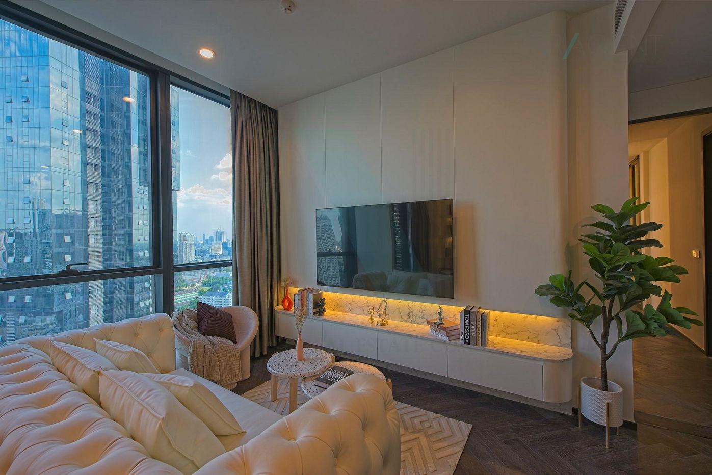 รูป 🎊 ให้เช่าคอนโด ดิ เอส สุขุมวิท 36 อาคาร 1 ชั้น 20 2 ห้องนอน ขนาด 72 ตรม ใกล้ Miracle Mall - รูปที่ 5/8