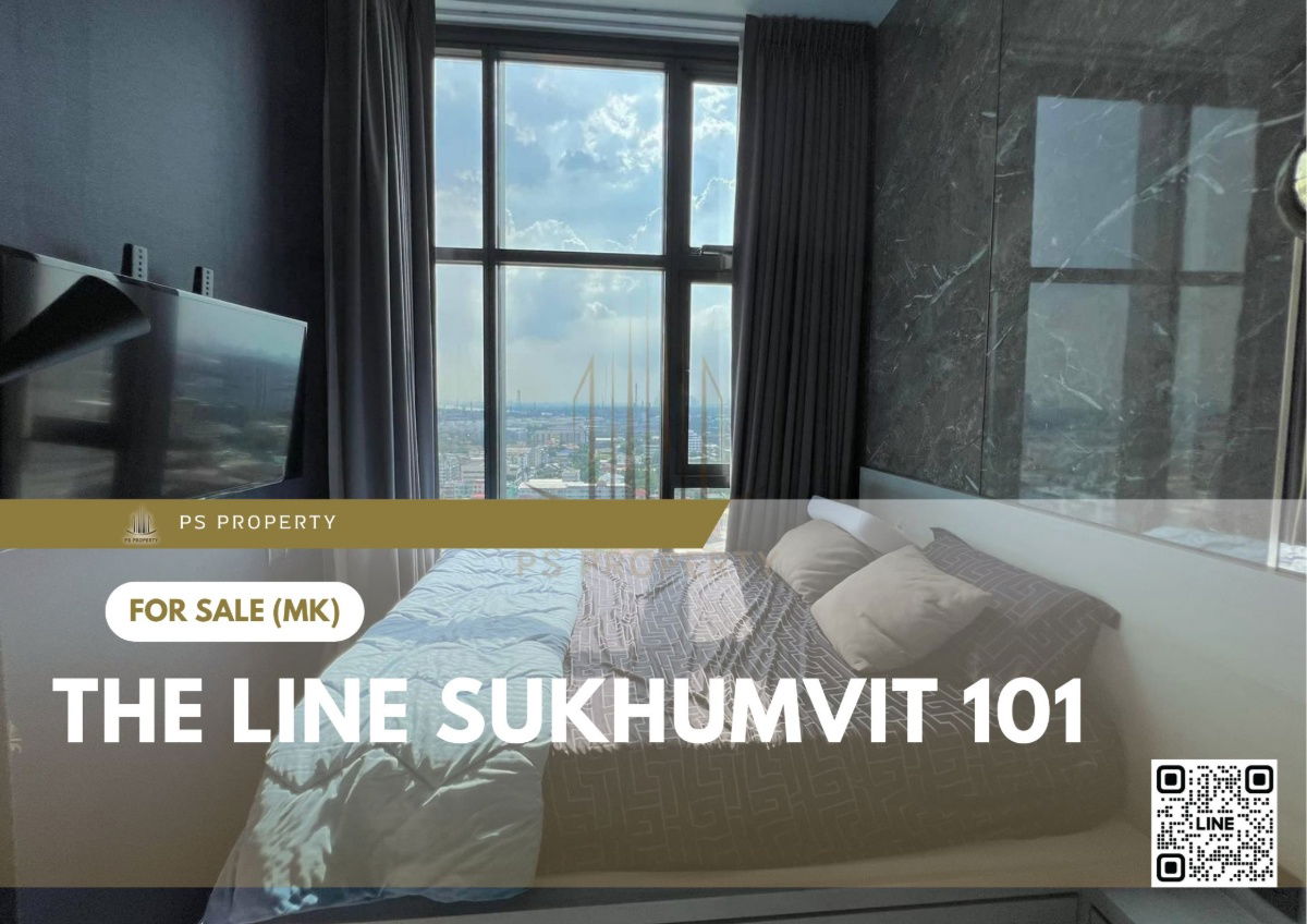 picture Urgent sale 📍 THE LINE Sukhumvit 101 📍 Near BTS Punnawithi, fully furnished and equipped with appliances. - 1/11