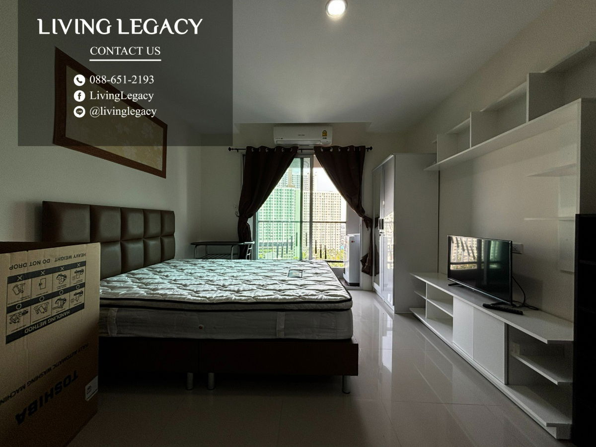 รูป SO4EY9 ให้เช่าคอนโด Asakan Place Srinakarindra 29 ตร.ม. ชั้น 14 line id : @livinglegacy - รูปที่ 4/14