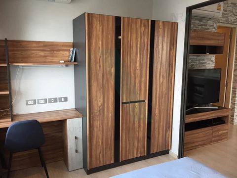📌 For Rent Condo RHYTHM ASOKE II Building 1, Floor 24,1 bed room, Room size 29 sqm