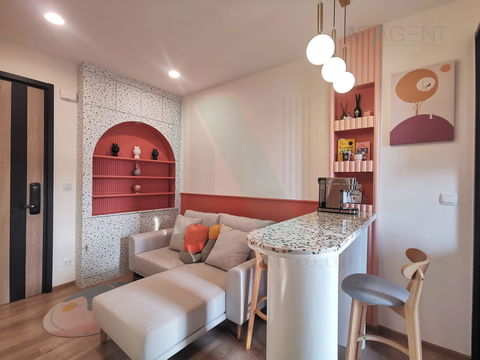 For Rent Condo OKA HAUS SUKHUMVIT 36 Building 1, Floor 11,1 bed room, Room size 34 sqm