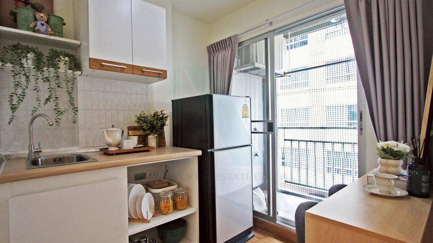 picture 🚩 For Sell Condo LUMPINI VILLE ONNUT - PHATTHANAKAN Building C1, Floor 3,Studio, Room size 22 sqm - 5/8