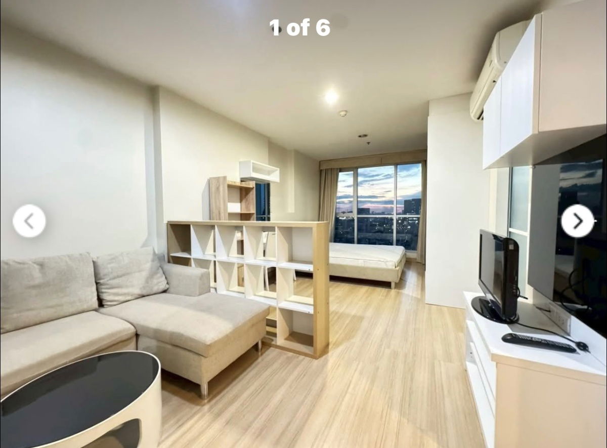 รูป 🔥For rent  life @ Ladprao18   Studio 35ตรม   ชั้น27   เฟอร์ครบ   เครื่องใช้ไฟฟ้าครบ    ค่าเช่า 14,000 บาท🔥 - รูปที่ 2/7