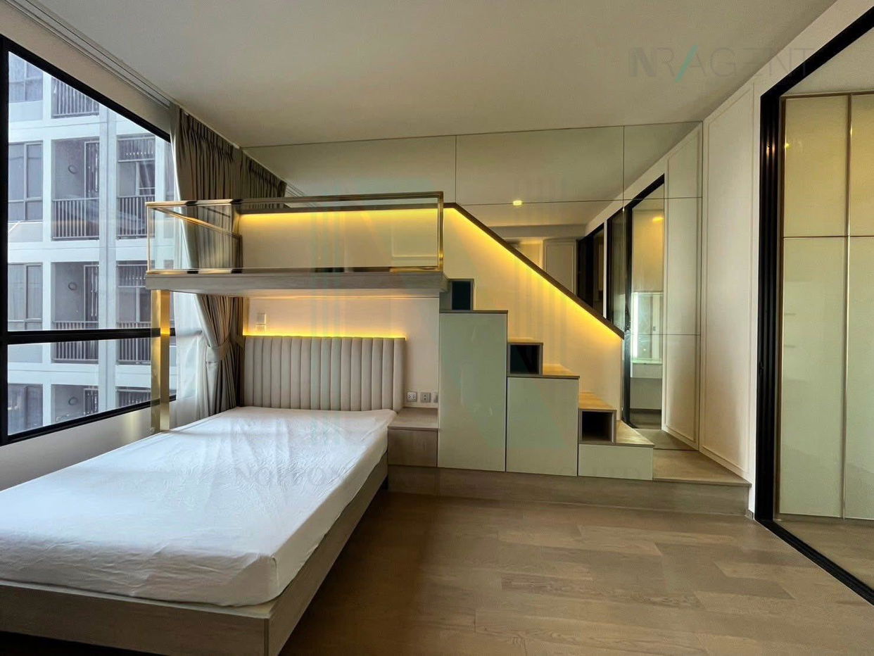 picture 🔺 For Rent Condo PARK ORIGIN PHAYATHAI Building 1, Floor 4,Studio, Room size 30 sqm - 7/8
