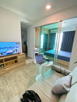 🎉 For Rent Condo HAPPY CONDO DONMUANG THE TERMINAL Building A, Floor 8,1 bed room, Room size 25 sqm