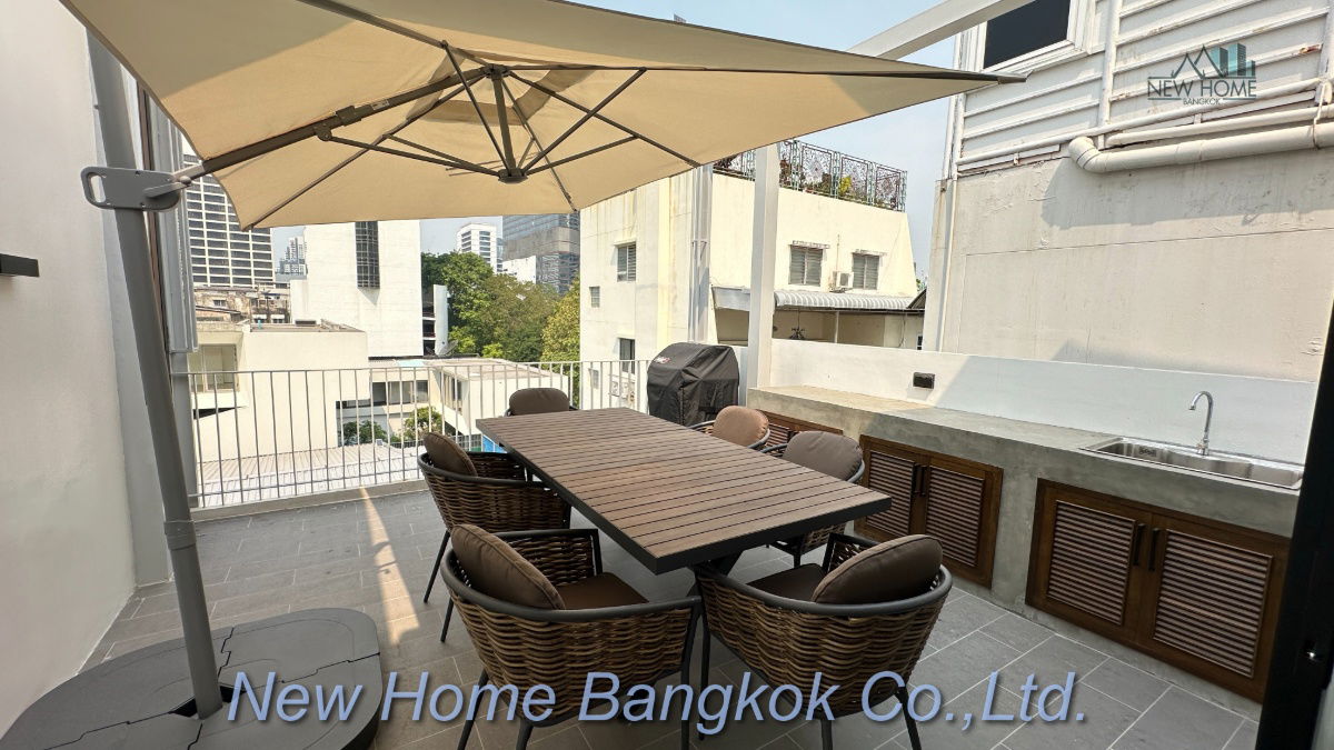 รูป ทาวน์เฮาส์สุดหรูพร้อมดาดฟ้าส่วนตัว – ที่สุดของย่านสาธร-สีลม - รูปที่ 3/43