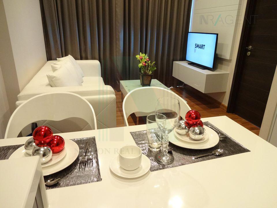 รูป ให้เช่า ไอวี่ แอมพิโอ รัชดา 1ห้องนอน  ชั้น17 ใกล้ MRT ศูนย์วัฒนธรรม - รูปที่ 1/8