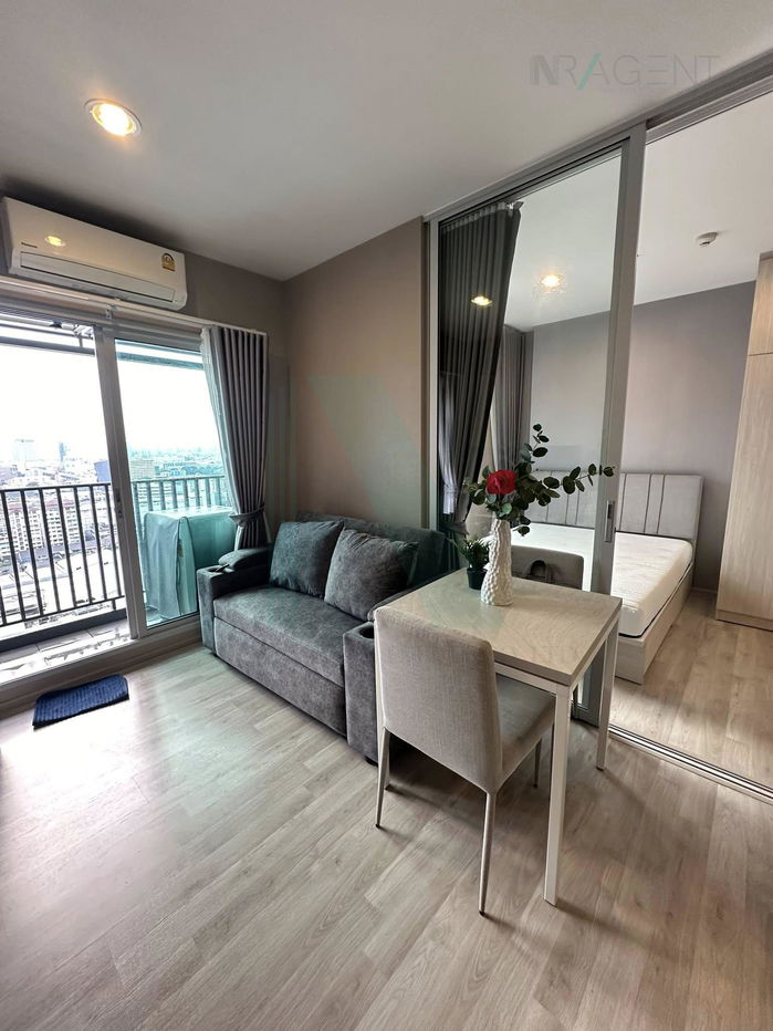 picture 🚩 For Rent Condo NICHE MONO RAMKHAMHAENG Building A, Floor 21,1 bed room, Room size 30 sqm - 4/8