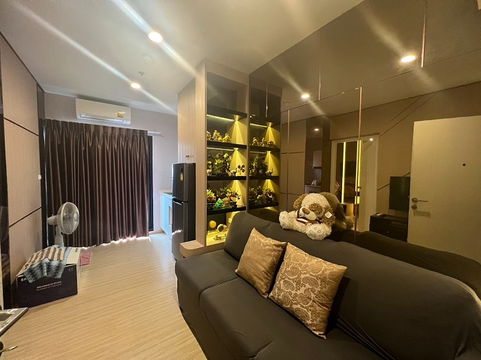💥💥FOR SALE!! พลัม คอนโด ปิ่นเกล้า สเตชั่น 1Bed 27 ตร.ม.ชั้น 24 แต่งครบ+ซักผ้า สนใจแอด LINE: @atfirm💥💥