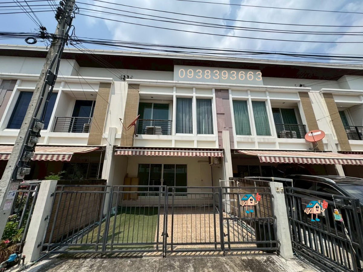 picture 🏡 Essence On Nut-Wongwaen, Lat Krabang, townhouse for sale. 2-story townhouse, 20 sq wah, good condition, ready to move in ✨ - 2/10