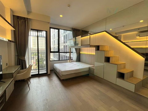 For Rent Condo PARK ORIGIN PHAYATHAI Building 1, Floor 4,Studio, Room size 30 sqm