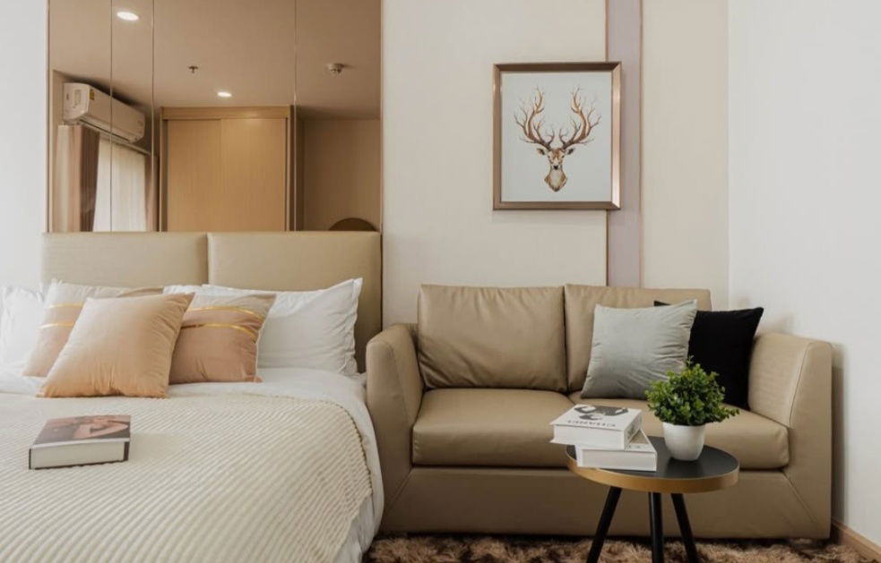 picture Condo For Rent Supalai Veranda Ramkhamheang Near MRT Rajamangakla Fully fernished Lease 12500- - 4/8