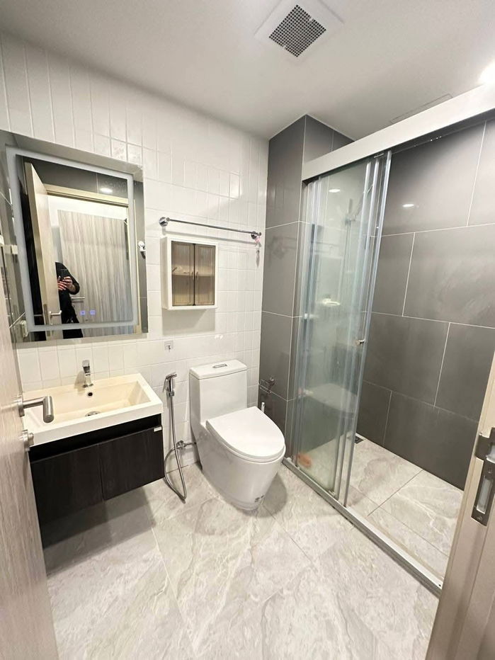 picture ✨ Washing machine included! ESQUE Condo Sukhumvit 101/1, 26 sq m, 1 bedroom, 4th floor, only 12,000 baht 🏡💖 - 3/9