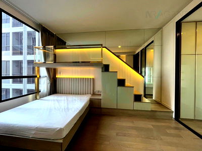 คอนโดให้เช่า : 🎉 ให้เช่าคอนโด พาร์ค ออริจิ้น พญาไท อาคาร 1 ชั้น 4 สตูดิโอ ขนาด 30 ตรม ใกล้ เซ็นจูรี่ มอลล์