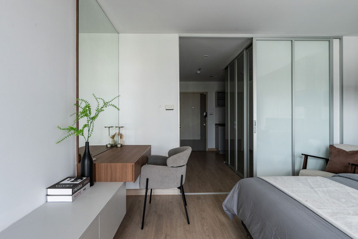 picture Lumpini Selek Ted Sutthisan-Saphan Khwai, beautiful room, good location, central, full Near the electric train _DO732 - 6/29
