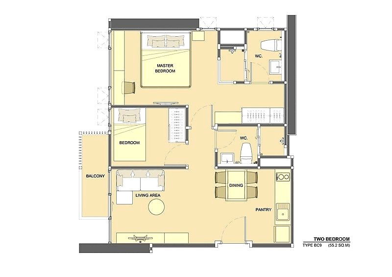 รูป ให้เช่า Life Ratchadapisek ใกล้ MRT ห้วยขวาง เดินทางสะดวก ของกินเพียบ📍Line : @empire9593 📍 - รูปที่ 13/15