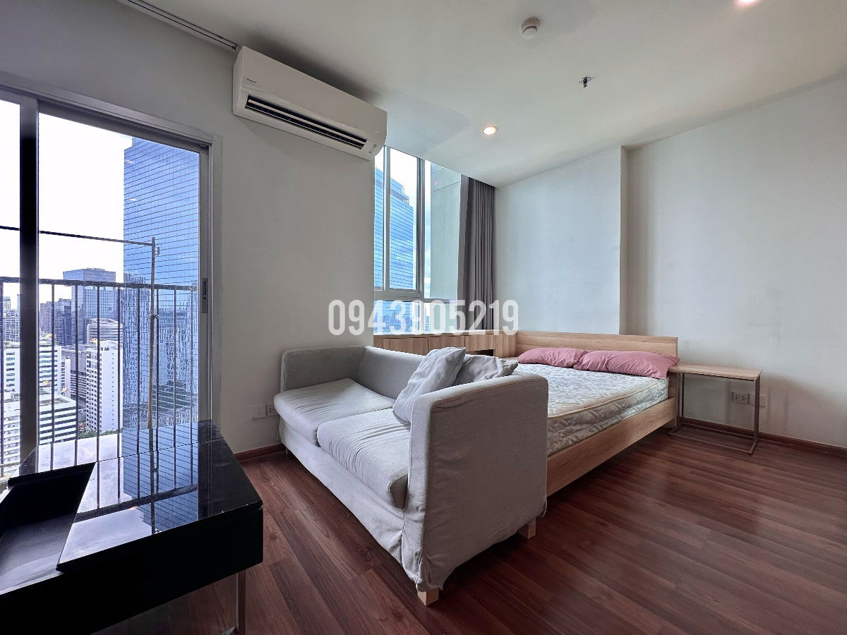 picture Noble revolve ratchada 2 ☎️big studio 26 sqm ‼️only 13500/month‼️now available ✅fully furnished✨ - 2/10