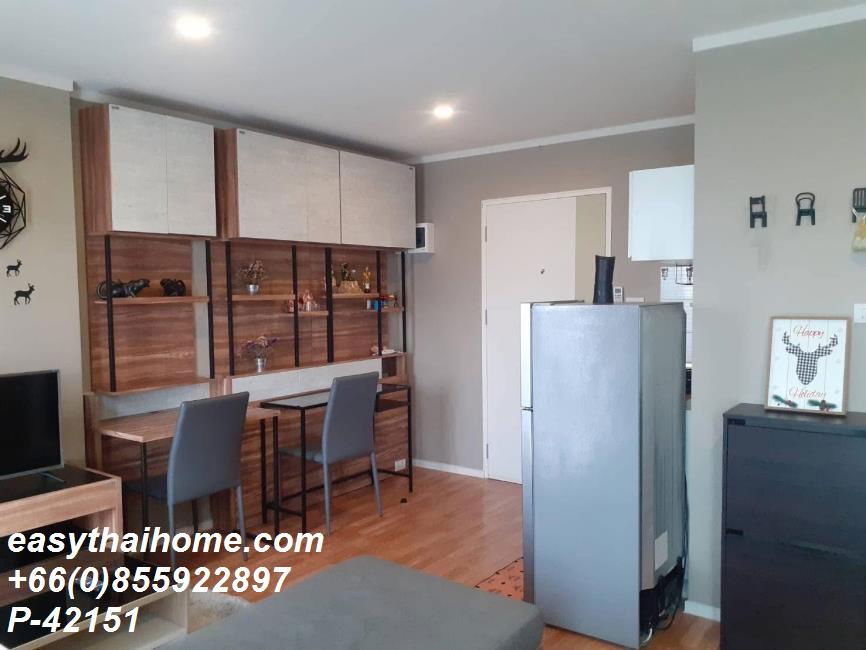 รูป P-42151 ให้เช่า คอนโด ลุมพินี วิลล์ สุขุมวิท 76-แบริ่ง สเตชั่น 2, Samut Prakan พร้อมอยู่ ราคาถูก Line Id @easythaihome 085-592-2897 - รูปที่ 2/10