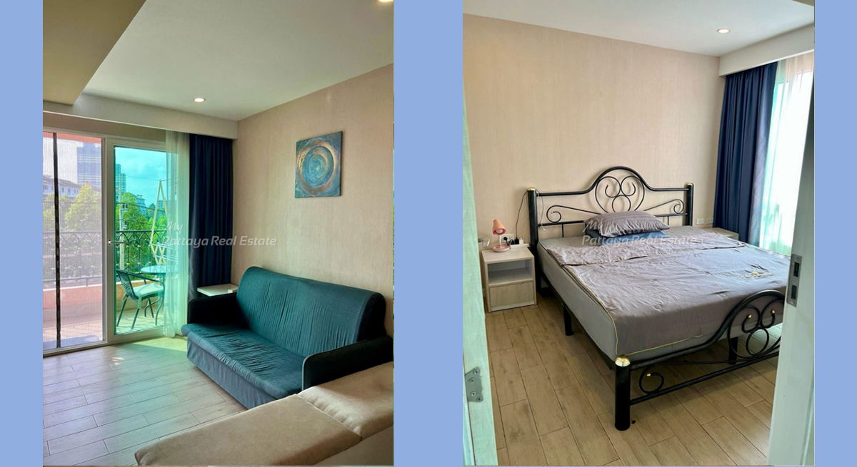 รูป 🛏️ 1 ห้องนอน - 🛁 1 ห้องน้ำ - 🏙️ City Views - 🌏 ชื่อชาวต่างชาติ - 🏢 Seven Seas Condo Resort Jomtien - รหัส: SEV31 - รูปที่ 3/5