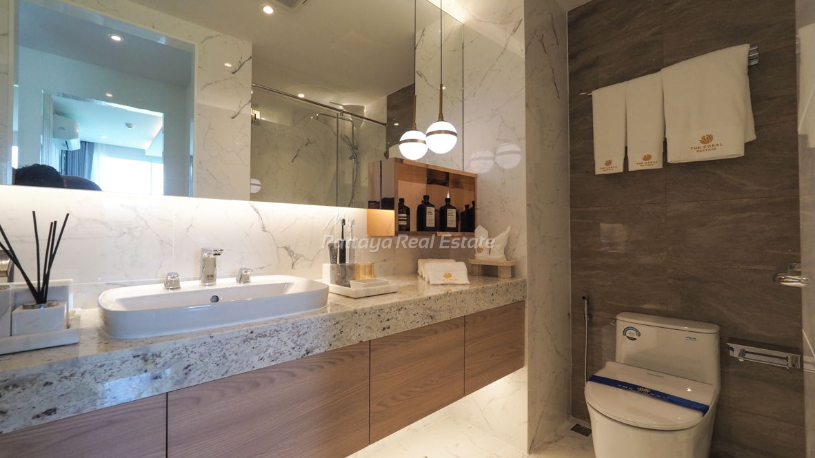 picture 🛏️ 1 Bed - 🛁 1 Bath - 🏙️ Pool Views - 🌏 FOREIGN name - 🏢 The Coral Pattaya - Ref: CORAL02 - 9/10
