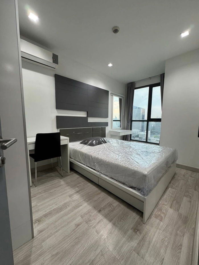 รูป ให้เช่า 📍 IDEO Mobi Rama 9 📍เฟอร์นิเจอร์ และ เครื่องใช้ไฟฟ้าครบ ใกล้ MRT พระราม 9 - รูปที่ 2/8