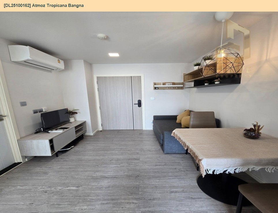picture DL25100162 Condo for rent, Atmoz Tropicana Bangna near -, ready to move in, call urgently 0638692663 LineID @534wlwof - 4/9