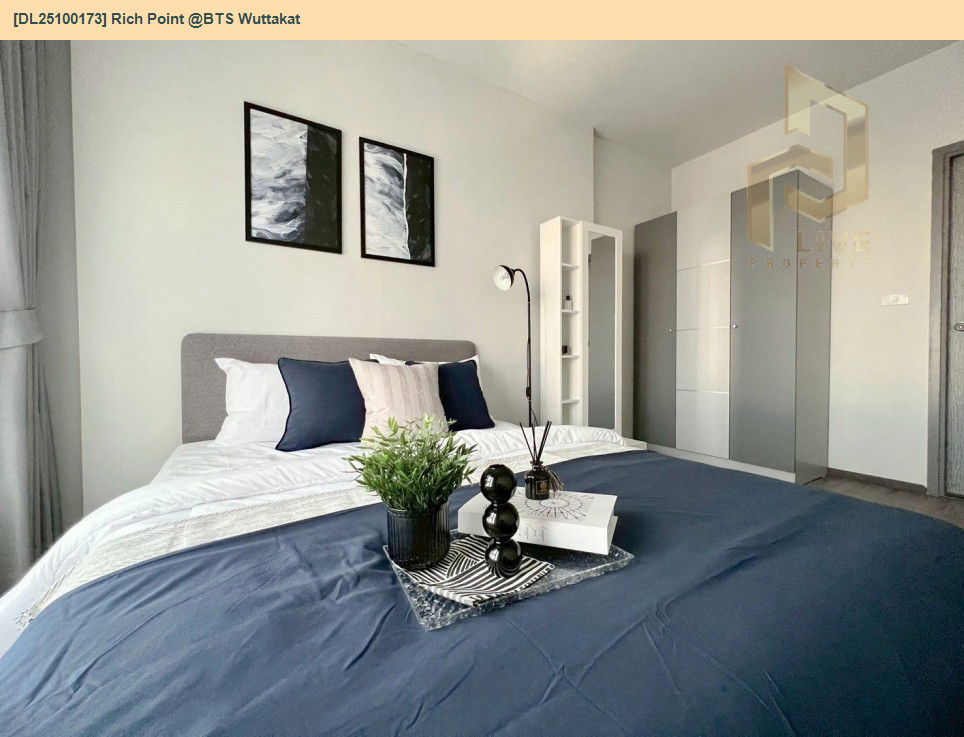 picture DL25100173 Condo for rent, Rich Point @BTS Wuttakat near BTS วุฒากาศ, ready to move in, call urgently 0638692663 LineID @534wlwof - 2/11