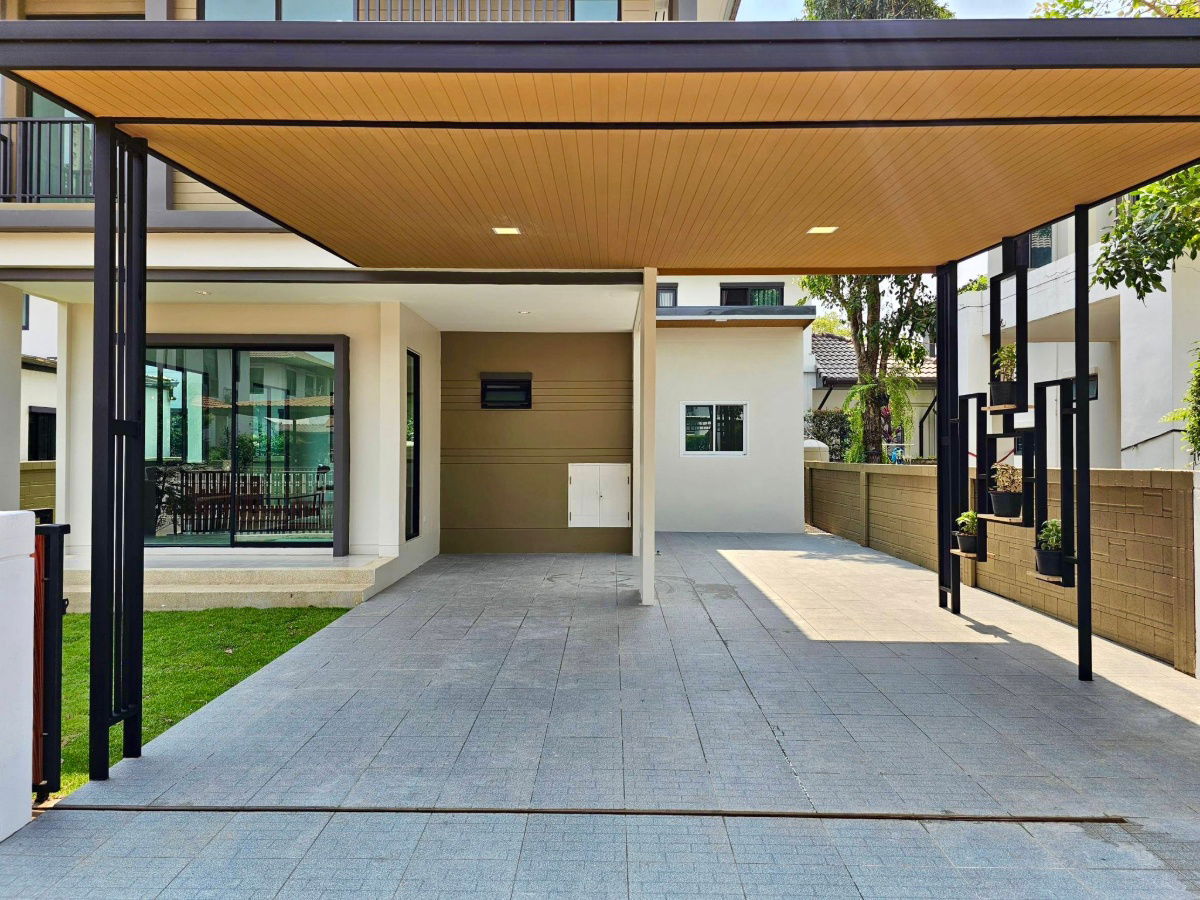 รูป บ้านเดี่ยว แต่งใหม่ สวยๆ โครงการแสนสิริ พร้อมเข้าอยู่ หมู่บ้าน ฮาบิเทีย ออร์บิต ถนนหทัยราษฎร์ คลองสามวา - รูปที่ 2/21