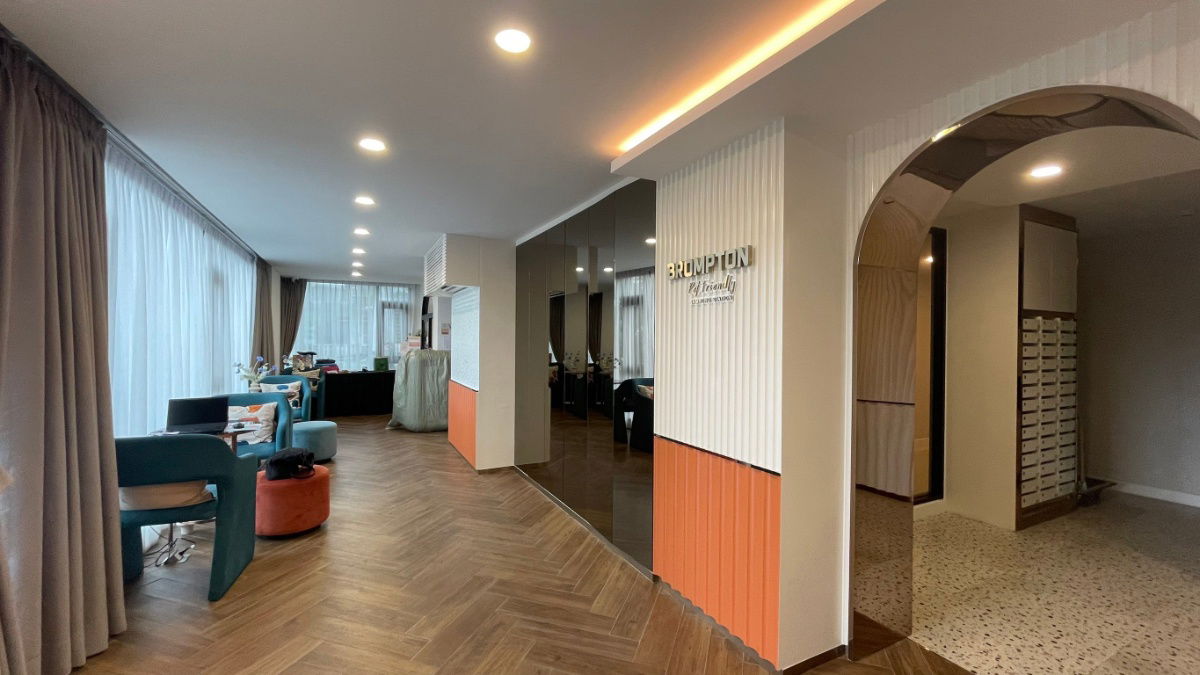 รูป 🔥ปล่อยเช่าคอนโดเลี้ยงสัตว์ได้จร้าา🐶😻🐈 Brompton Pet Friendly Samrong-Station 23 ตรม ชั้น 2 @bzproperty - รูปที่ 44/44