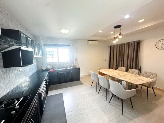 picture FOR RENT GOLDEN PRESTIGE EKKACHAI - WONGWAEN / 4 bedrooms 3 bathrooms / 120 Sqw. 280 Sqm. **55,000** MODERN HOUSE CLOSE TO SAMPENG 2 MARKET - 4/11