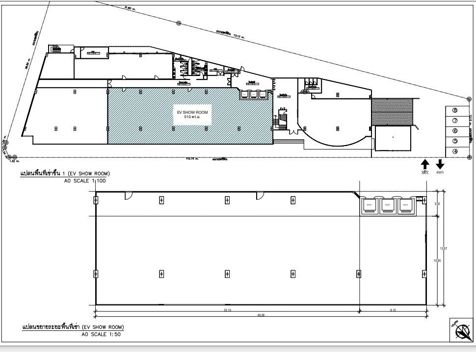 รูป ให้เช่าพื้นที่ อาคารมหานครเซ็นเตอร์ Mahanakhon Center ชั้น 1 ห้องกระจก เนื้อที่ 510 ตารางเมตร ค่าเช่าเดือนละ 382,500 บาท* - รูปที่ 7/10