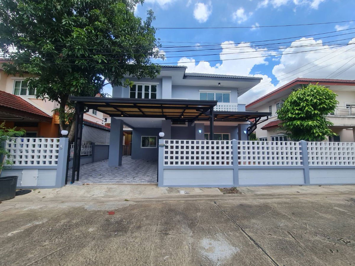 รูป บ้านเดี่ยว กว้างขวาง ตกแต่งใหม่ พร้อมอยู่ หมู่บ้าน เดอะสวีทการ์เด้น 2 ถนนหทัยราษฎร์​  สามวาตะวันตก คลองสามวา  (หนองระแหงซอย 3) แถมเฟอร์นิเจอร์ - รูปที่ 2/31