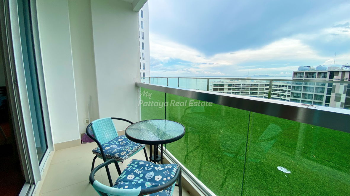 รูป 🛏️ Studio - 🏙️ Sea Views - 🌏 ชื่อชาวต่างชาติ - 🏢 The Palm Wong Amat Beach Pattaya - รหัส: PLM17 - รูปที่ 8/10