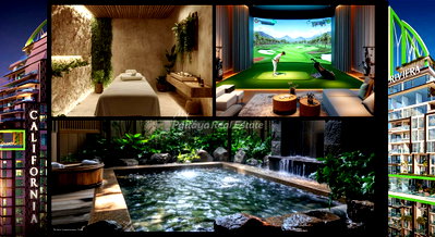 Condos for sale : 🛏️ 2 Bed - 🛁 2 Bath - 🏙️ Sea View - 🌏 FOREIGN name - 🏢 The Riviera California Pattaya - Ref: CFN02