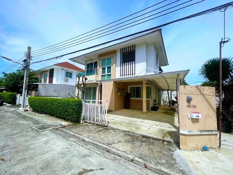 Lotus Piyawararom Village Nonthaburi 0.8 km. Renovated WatSaiNoi 1.5km. 2-story detached house for