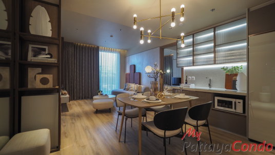 🛏️ 2 Bed - 🛁 2 Bath - 🏙️ Sea View - 🇹🇭 THAI name - 🏢 Arom Jomtien Pattaya - Ref: AROJ06