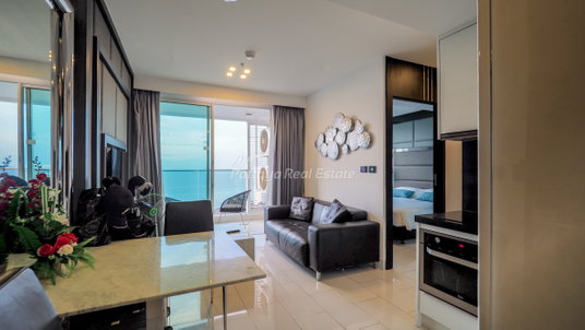 🛏️ 1 Bed - 🛁 1 Bath - 🏙️ Sea View - 🇹🇭 THAI name - 🏢 Sky Residences Pattaya - Ref: AMR112