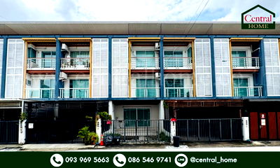 ทาวน์โฮม ศูนย์ราชการแจ้งวัฒนะ (ศูนย์ราชการเฉลิมพระเกียรติ 80 พรรษา) : ทาวน์โฮม 3 ชั้น ชวนชื่น โมดัส - วิภาวดี ติดถนนวิภาวดี