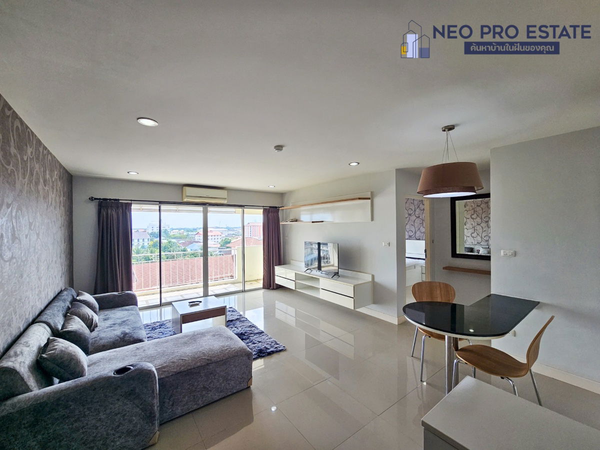 picture Condo for rent in the heart of Khon Kaen city, size 55 square meters, with furniture. - 2/12