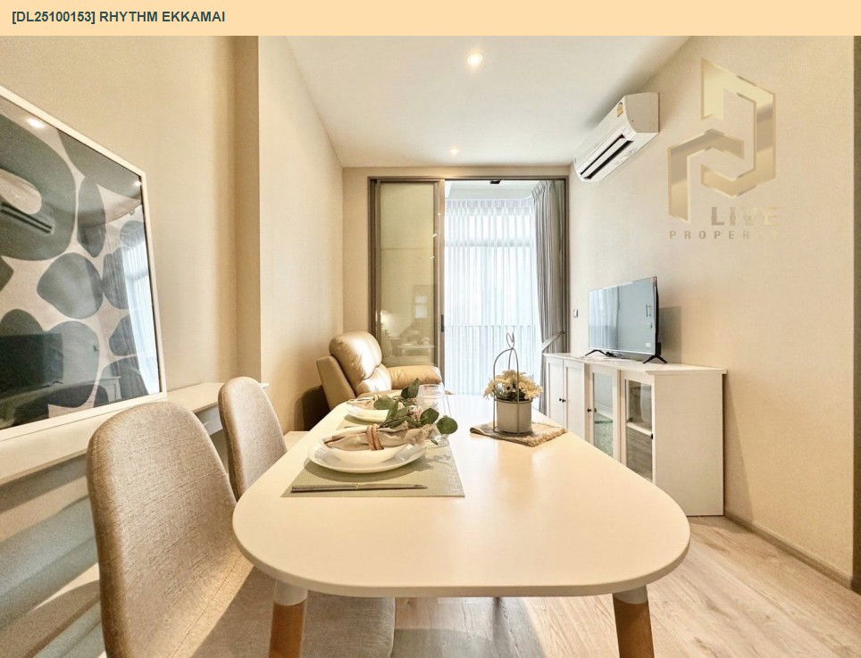 picture DL25100153 Condo for rent, Rhythm Ekkamai near BTS Ekkamai, ready to move in, call urgently 0638692663 LineID @534wlwof - 4/10