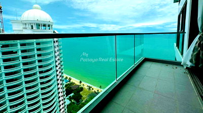 Condos for sale : 🛏️ 1 Bed - 🛁 2 Bath - 🏙️ Sea View - 🇹🇭 THAI name - 🏢 Wong Amat Tower Pattaya - Ref: WT38