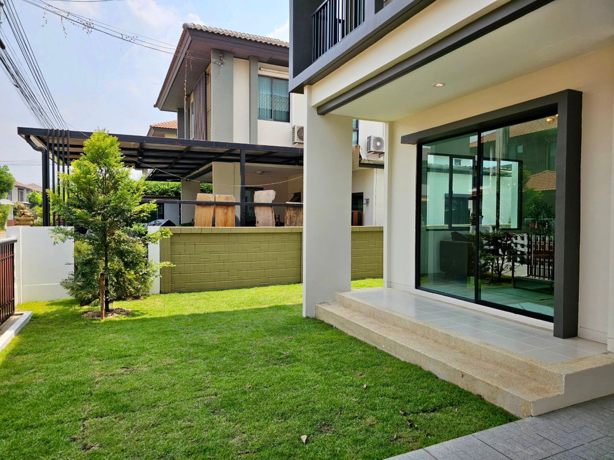 รูป บ้านเดี่ยว แต่งใหม่ สวยๆ โครงการแสนสิริ พร้อมเข้าอยู่ หมู่บ้าน ฮาบิเทีย ออร์บิต ถนนหทัยราษฎร์ คลองสามวา - รูปที่ 4/21