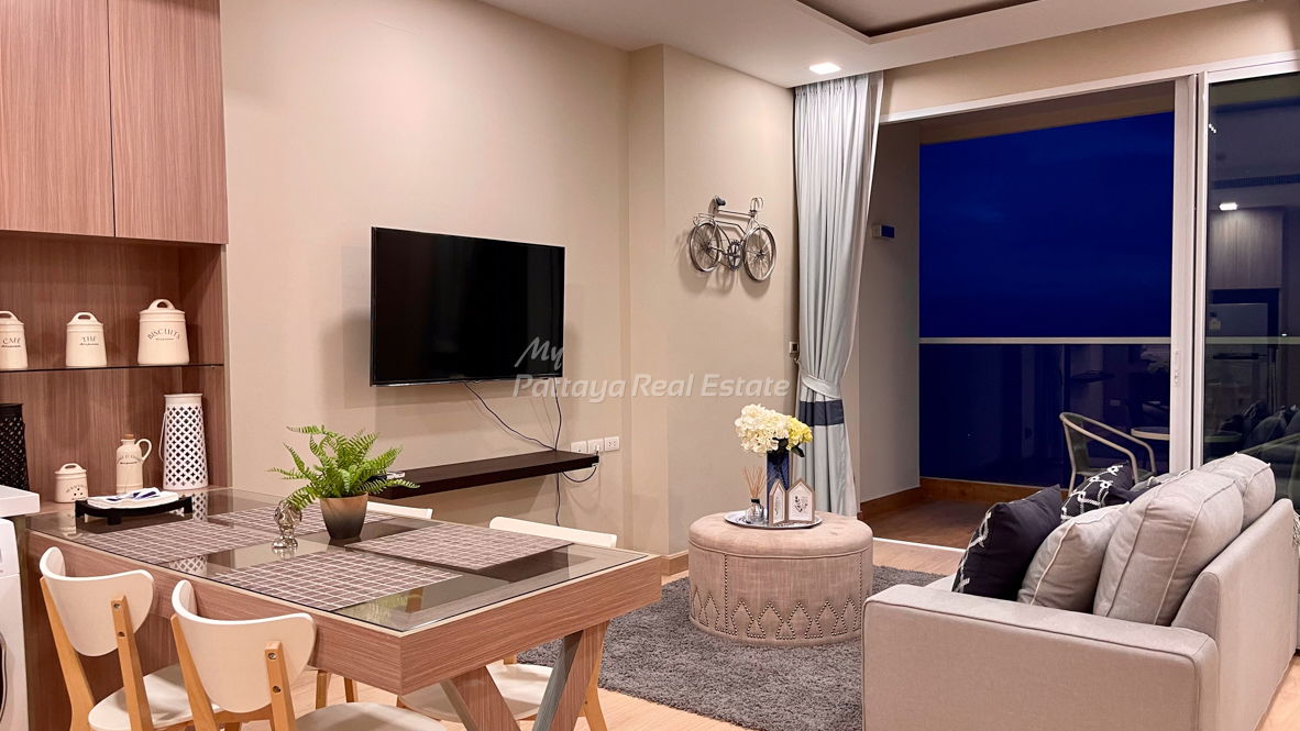 รูป 🛏️ 1 ห้องนอน - 🛁 1 ห้องน้ำ - 🏙️ Sea Views - 🇹🇭 ชื่อไทย - 🏢 Cetus Beachfront Pattaya - รหัส: CETUS26 - รูปที่ 2/8