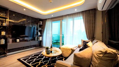 Condos for sale : 🛏️ 2 Bed - 🛁 2 Bath - 🏙️ Pool View - 🌏 FOREIGN name - 🏢 Pristine Park 3 Jomtien Pattaya - Ref: PRIST04