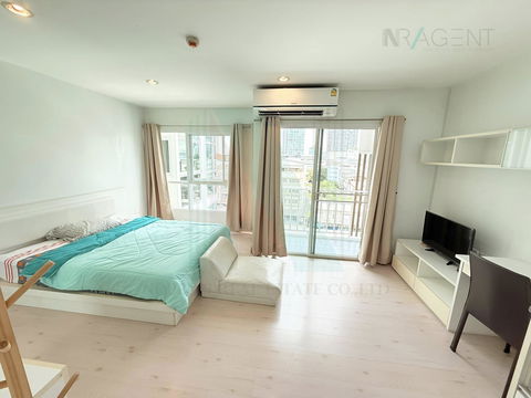 🎊 For Rent Condo THE VIVA CONDO SATHORN - TAKSIN Building 1, Floor 7,Studio, Room size 28 sqm