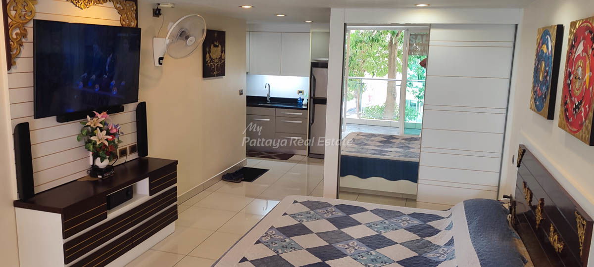 รูป 🛏️ Studio - 🏙️ City Views - 🌏 ชื่อชาวต่างชาติ - 🏢 Hyde Park Residence 2 Pattaya - รหัส: HYDE2P07 - รูปที่ 4/8