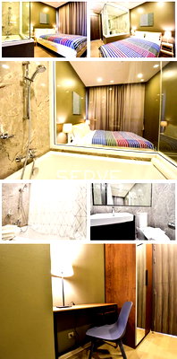 Condos for sale : Special Deal 200K/Sq.m. - 2 Beds 64.34 sq.m. High Fl. 10+ MRT Sukhumvit 20 m. and BTS Asok 230 m.-Ashton Asoke