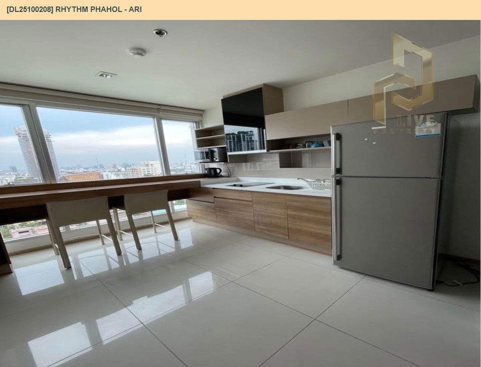picture DL25100208 Condo for rent, Rhythm Phahol - Ari near BTS อารีย์, ready to move in, call urgently 0638692663 LineID @523dslwi - 7/9
